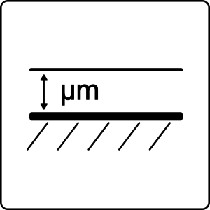 40 - 60 μm 40 - 60 μm